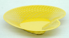 Yellow. Painted steel. $150.00Made in Brooklyn, NY.12" x 3" high